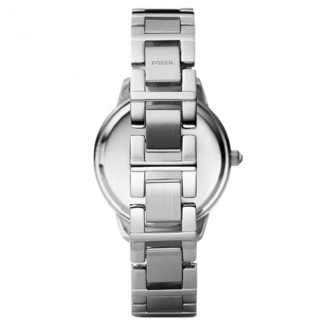  Shop Authentic Fossil Jesse White Dial Silver Steel Strap Watch for Women - ES2362 - Luxxuri