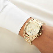  Shop Authentic Michael Kors Bradshaw Gold Dial Gold Steel Strap Watch for Women - MK5605 - Luxxuri