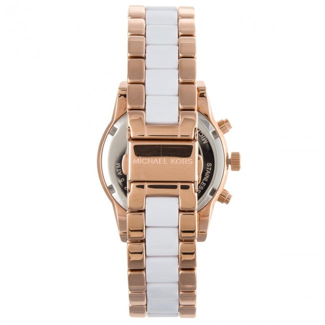  Shop Authentic Michael Kors Ritz White Dial Two Tone Steel Strap Watch for Women - MK6324 - Luxxuri