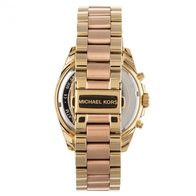  Shop Authentic Michael Kors Bradshaw Gold Dial Two Tone Steel Strap Watch for Women - MK6359 - Luxxuri