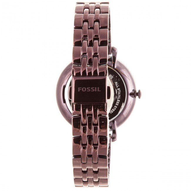  Shop Authentic Fossil Jacqueline Brown Dial Brown Steel Strap Watch for Women - ES4100 - Luxxuri