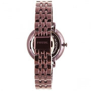  Shop Authentic Fossil Jacqueline Brown Dial Brown Steel Strap Watch for Women - ES4100 - Luxxuri