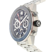  Shop Authentic Tag Heuer Carrera Chronograph Blue Dial Silver Steel Strap Watch for Men - CBG2A1Z.BA0658 - Luxxuri
