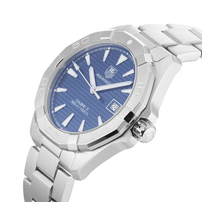  Shop Authentic Tag Heuer Aquaracer Blue Dial Watch for Men - WAY2112.BA0928 - Luxxuri