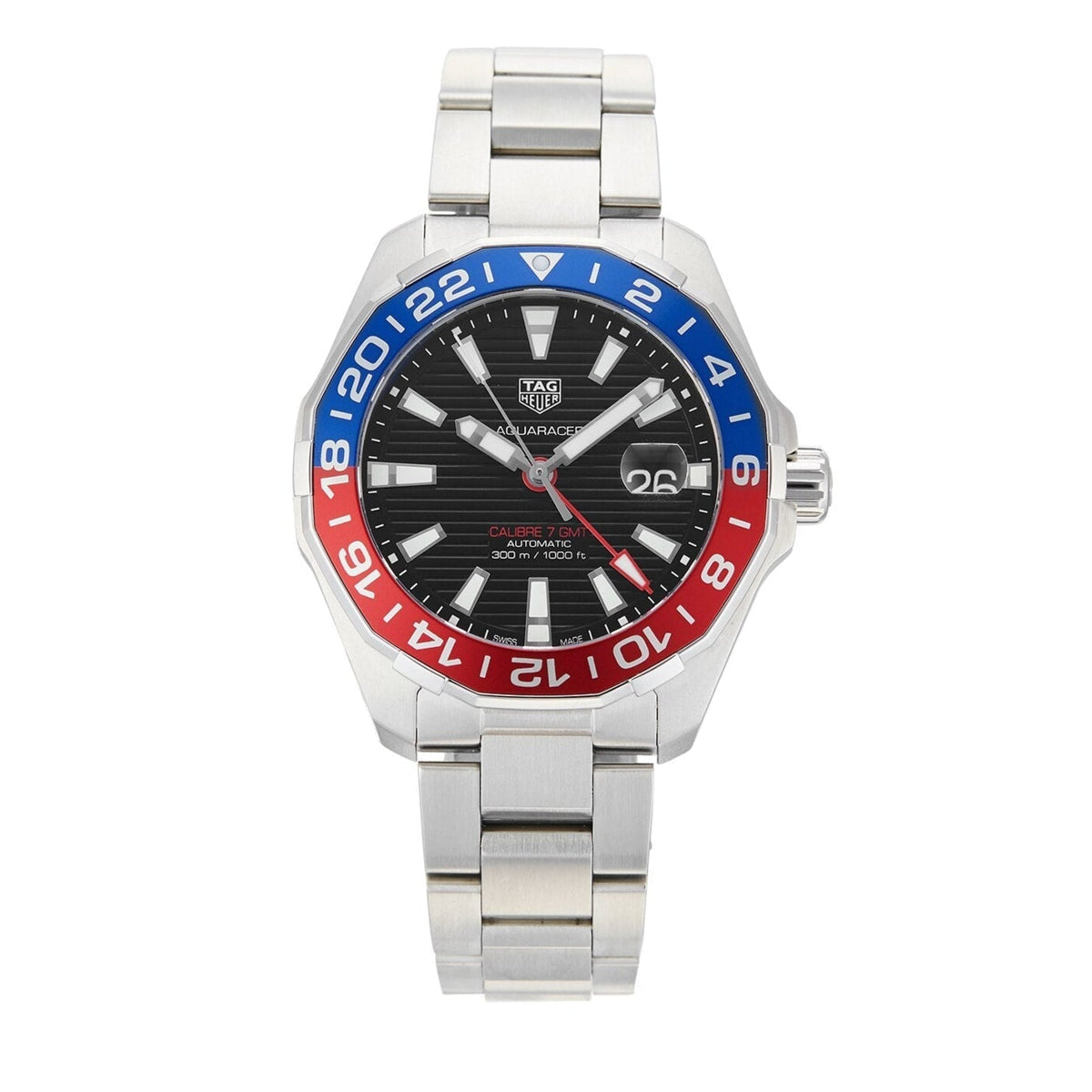  Shop Authentic Tag Heuer Aquaracer Pepsi Black Dial Watch for Men - WAY201F.BA0927 - Luxxuri