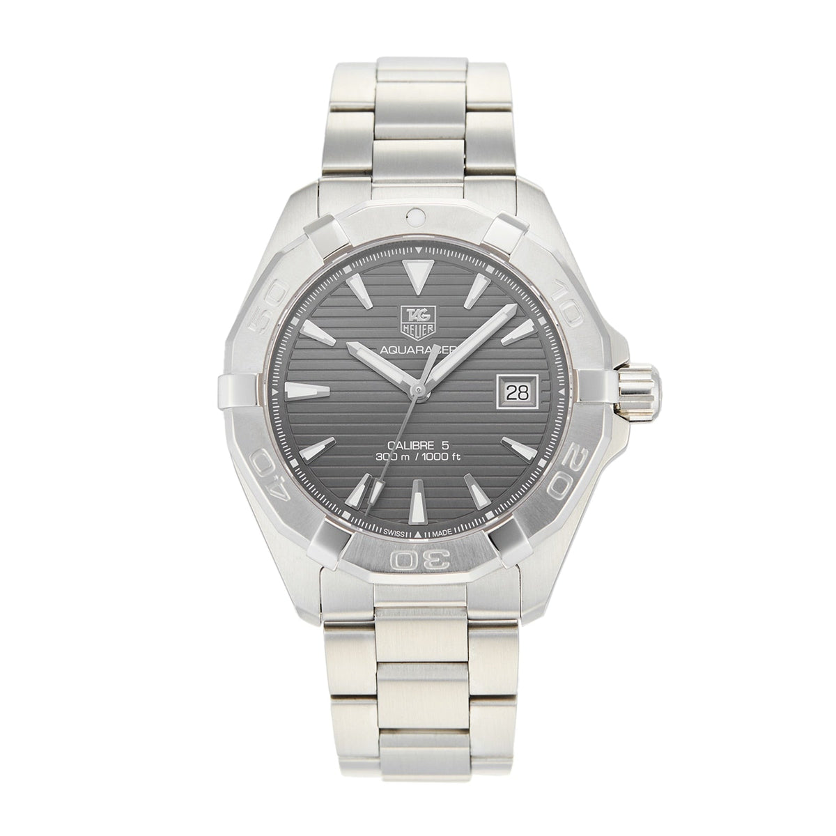  Shop Authentic Tag Heuer Aquaracer Anthracite Dial Watch for Men - WAY2113.BA0928 - Luxxuri