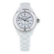  Shop Authentic Chanel J12 Ceramic White Dial White Steel Strap Watch for Women - J12 H0968 - Luxxuri