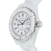  Shop Authentic Chanel J12 Ceramic White Dial White Steel Strap Watch for Women - J12 H0968 - Luxxuri