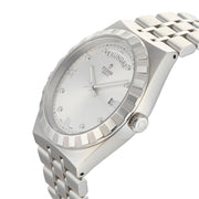  Shop Authentic Tudor Royal Day Date Diamonds Automatic Silver Dial Silver Steel Strap Watch for Men - M28600-0002 - Luxxuri
