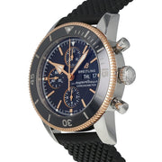  Shop Authentic Breitling Superocean Heritage Chronograph 44 Black Dial Black Mesh Bracelet Watch for Men - U13313121B1S1 - Luxxuri