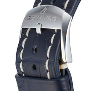  Shop Authentic Breitling Navitimer Automatic 41 Blue Dial Blue Leather Strap Watch for Men - A17326161C1P3 - Luxxuri