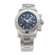  Shop Authentic Breitling Avenger Chronograph 43 Black Dial Silver Steel Strap Watch for Men - A13385101B1A1 - Luxxuri