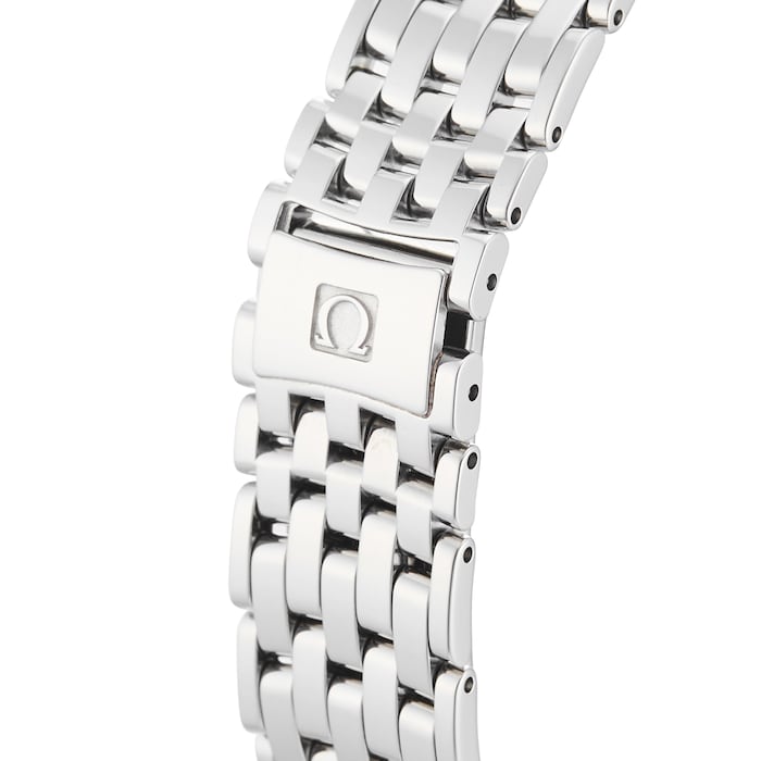  Shop Authentic Omega De Ville Prestige Co-Axial Orbis Blue Dial Silver Steel Strap Watch for Men - 424.10.40.20.03.001 - Luxxuri