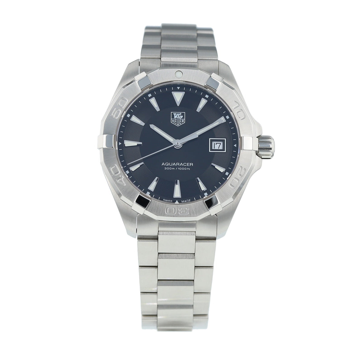  Shop Authentic Tag Heuer Aquaracer Black Dial Watch for Men - WAY1110.BA0928 - Luxxuri