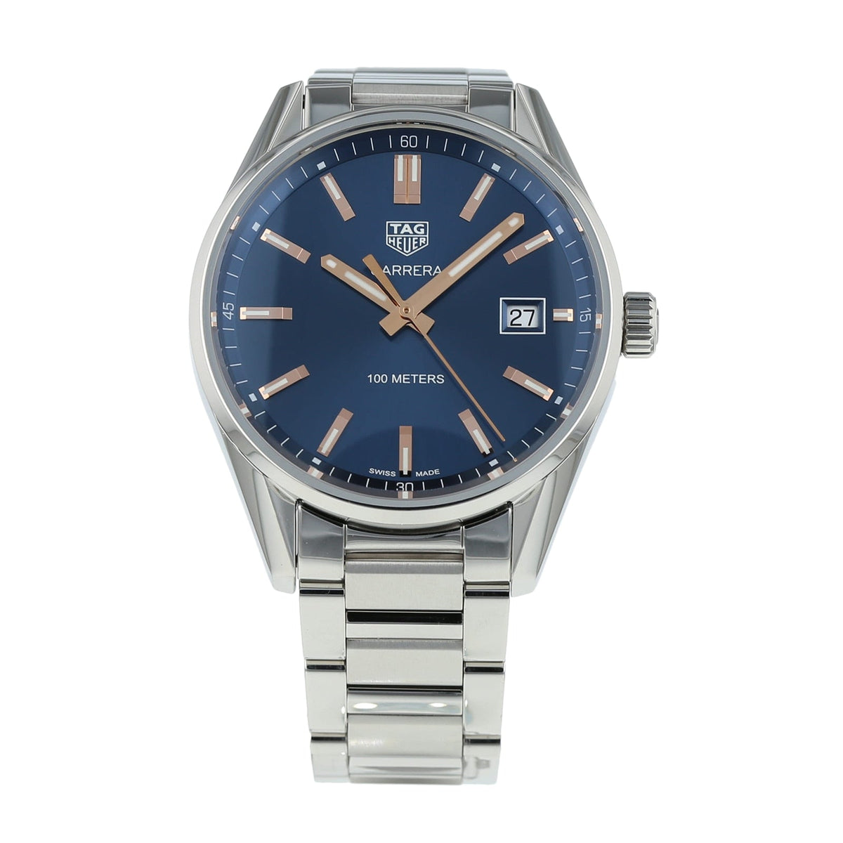 Shop Authentic Tag Heuer Carrera Blue Dial Watch for Women - WAR1112.BA0601 - Luxxuri