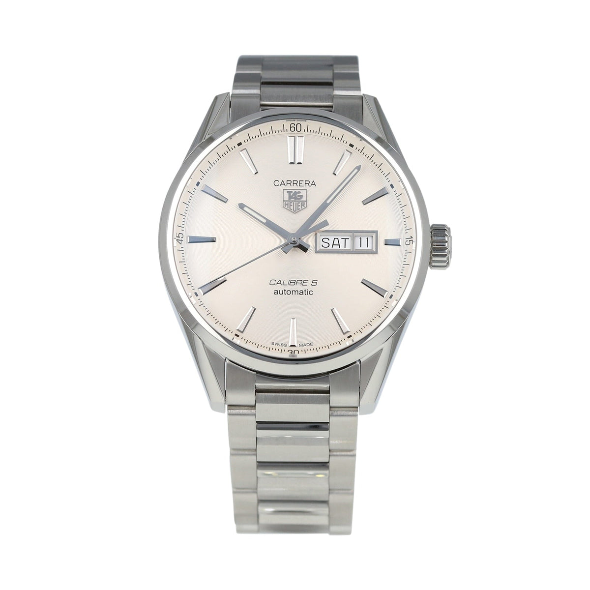  Shop Authentic Tag Heuer Carrera White Dial Watch for Men - WAR201B.BA0723 - Luxxuri