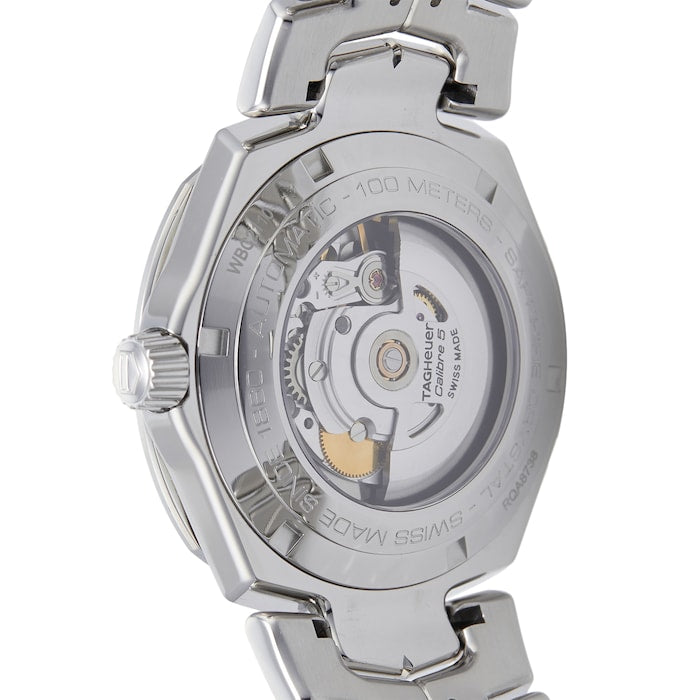  Shop Authentic Tag Heuer Link Quartz Black Dial Silver Steel Strap Watch for Women - WBC2110.BA0603 - Luxxuri