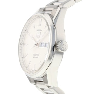  Shop Authentic Tag Heuer Carrera White Dial Watch for Men - WAR201B.BA0723 - Luxxuri