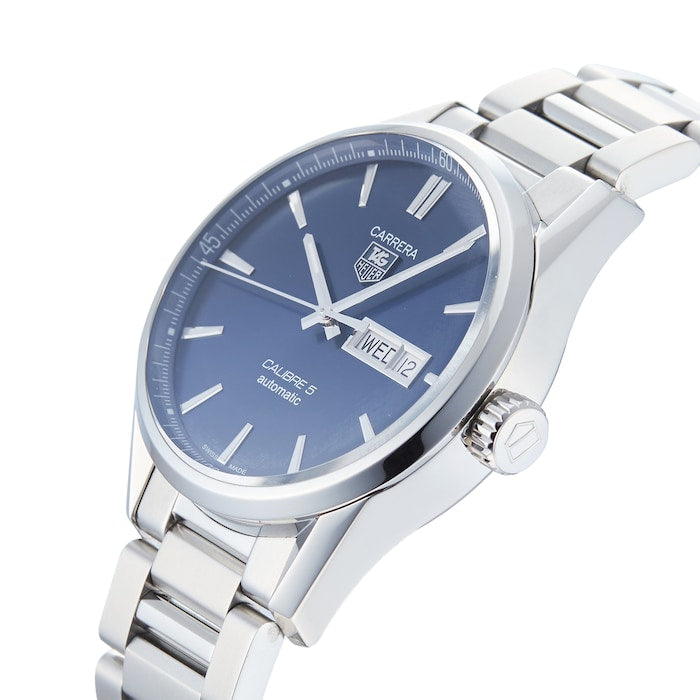  Shop Authentic Tag Heuer Carrera Blue Dial Watch for Men - WAR201E.BA0723 - Luxxuri