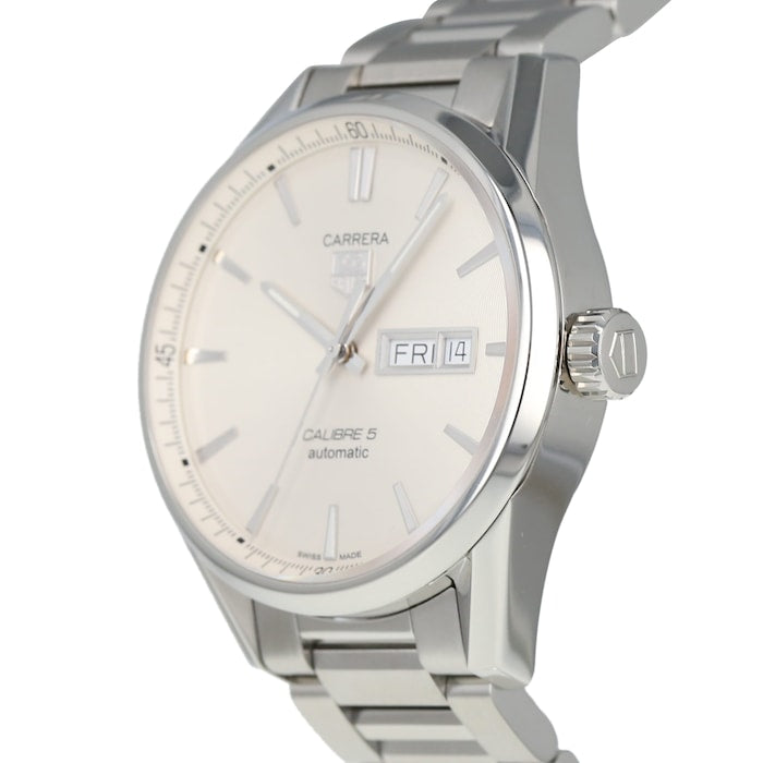  Shop Authentic Tag Heuer Carrera White Dial Watch for Men - WAR201B.BA0723 - Luxxuri