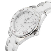  Shop Authentic Tag Heuer Aquaracer White Dial Watch for Women - WAY131B.BA0914 - Luxxuri