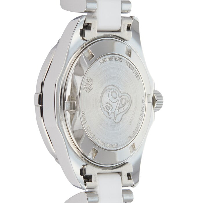  Shop Authentic Tag Heuer Aquaracer Diamonds White Dial Two Tone Steel Strap Watch for Women - WAY131H.BA0914 - Luxxuri
