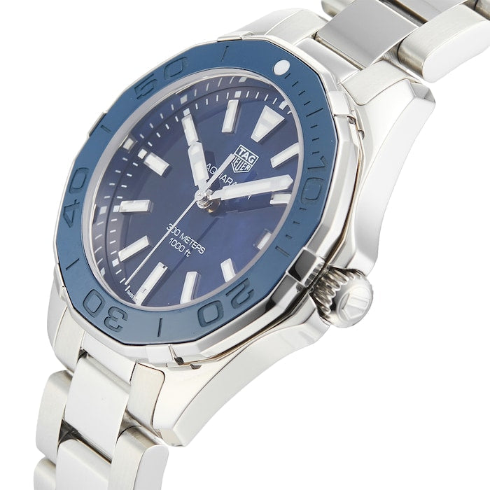  Shop Authentic Tag Heuer Aquaracer Blue Dial Watch for Women - WAY131S.BA0748 - Luxxuri