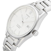  Shop Authentic Tag Heuer Carrera Automatic Caliber 5 White Dial Silver Steel Strap Watch for Men - WAR211B.BA0782 - Luxxuri