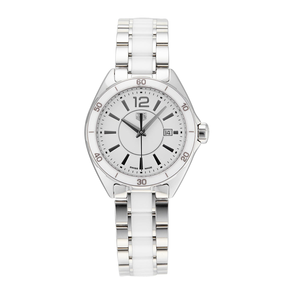 Shop Authentic Tag Heuer Formula 1 Quartz White Dial Two Tone Steel Strap Watch for Women - WBJ141AC.BA0974 - Luxxuri