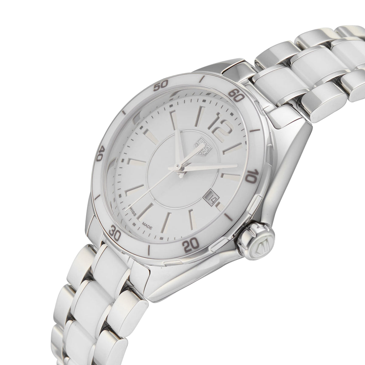  Shop Authentic Tag Heuer Formula 1 Quartz White Dial Two Tone Steel Strap Watch for Women - WBJ141AC.BA0974 - Luxxuri