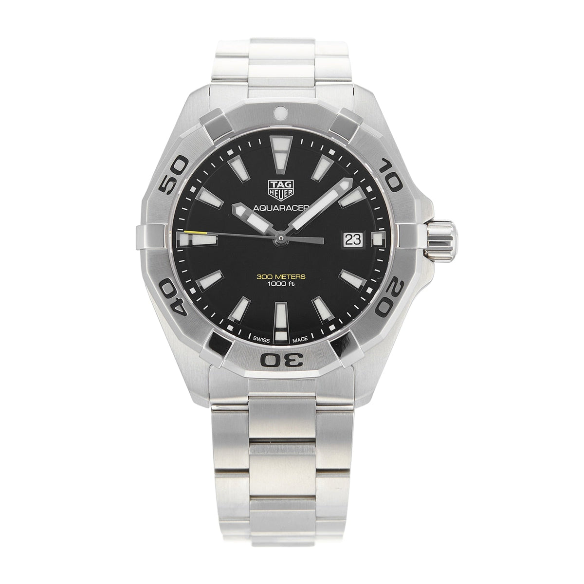  Shop Authentic Tag Heuer Aquaracer Black Dial Watch for Men - WBD1110.BA0928 - Luxxuri