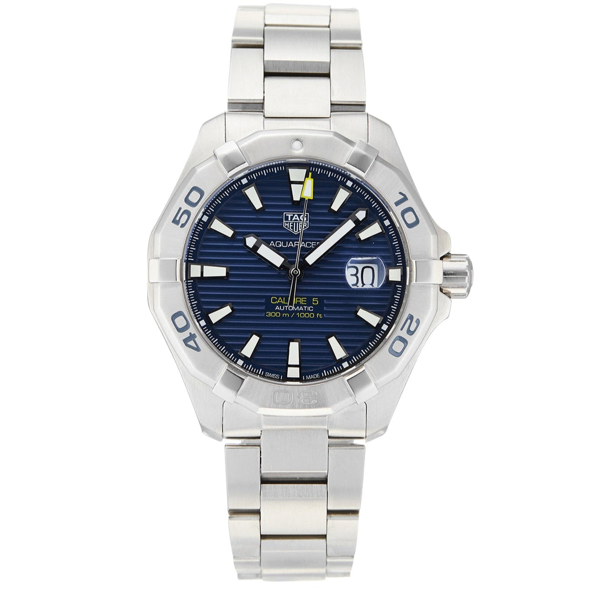 Shop Authentic Tag Heuer Aquaracer Blue Dial Watch for Men - WAY2012.BA0927 - Luxxuri