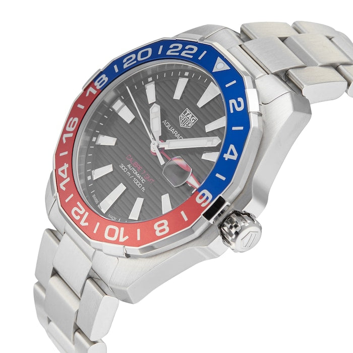  Shop Authentic Tag Heuer Aquaracer Pepsi Black Dial Watch for Men - WAY201F.BA0927 - Luxxuri