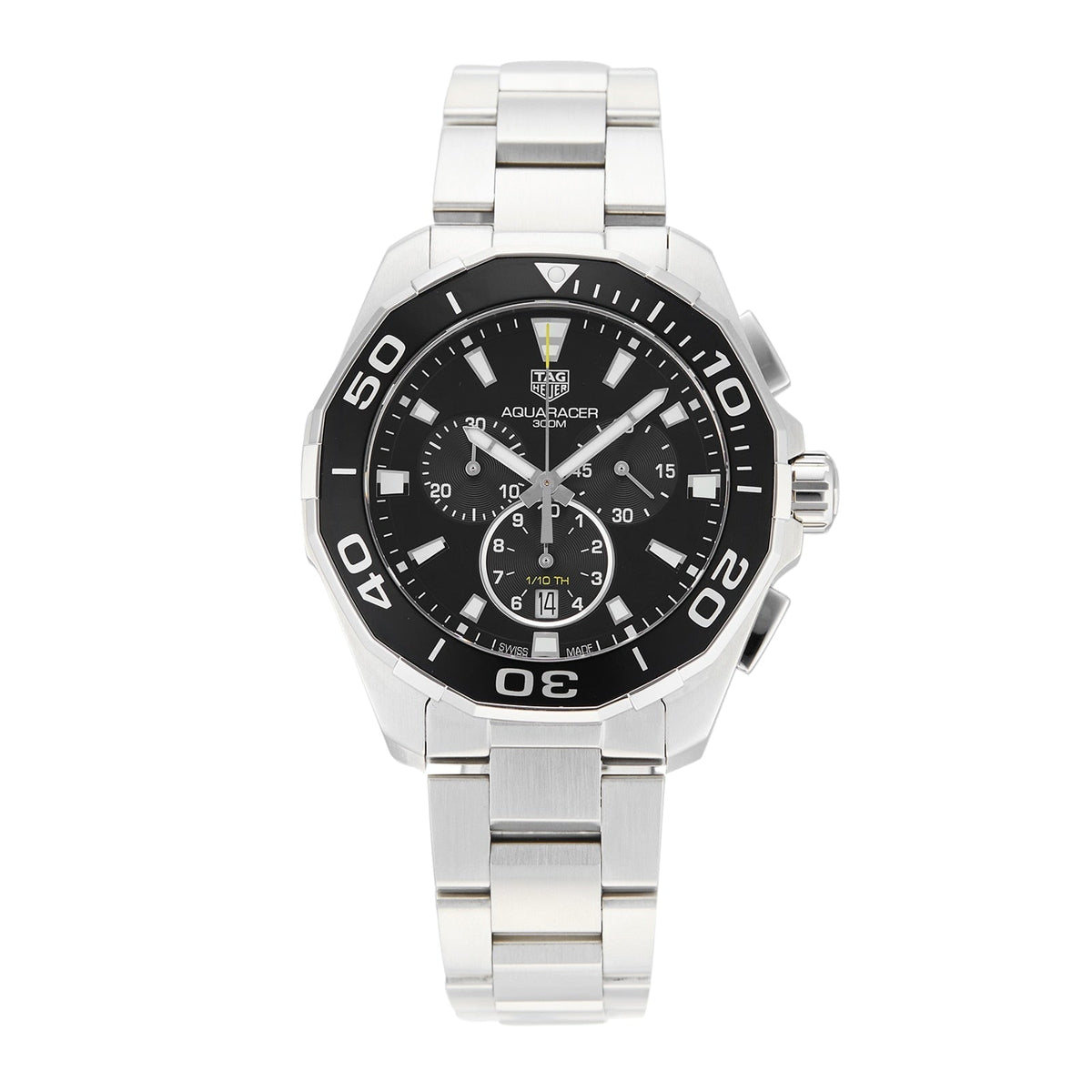  Shop Authentic Tag Heuer Aquaracer Black Dial Watch for Men - CAY111A.BA0927 - Luxxuri