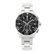  Shop Authentic Tag Heuer Aquaracer Black Dial Watch for Men - CAY111A.BA0927 - Luxxuri