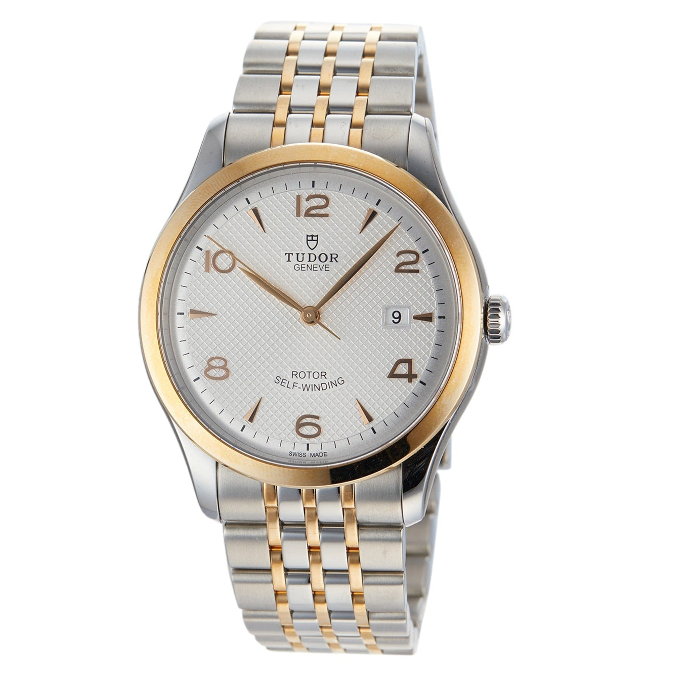  Shop Authentic Tudor 1926 Automatic Silver Dial Two Tone Steel Strap Watch for Men - M91651-0001 - Luxxuri