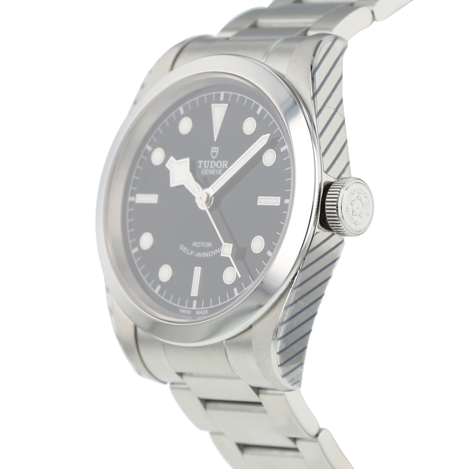  Shop Authentic Tudor Black Bay Automatic Black Dial Silver Steel Strap Watch for Men - M79540-0001 - Luxxuri