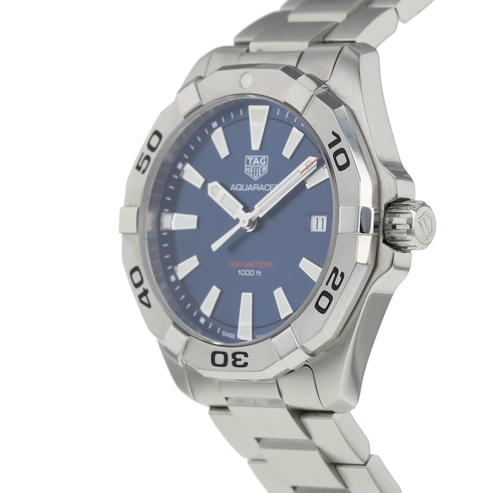  Shop Authentic Tag Heuer Aquaracer Blue Dial Watch for Men - WBD1112.BA0928 - Luxxuri
