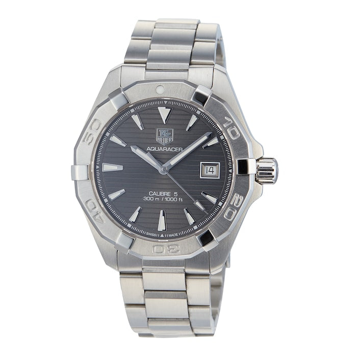  Shop Authentic Tag Heuer Aquaracer Anthracite Dial Watch for Men - WAY2113.BA0928 - Luxxuri
