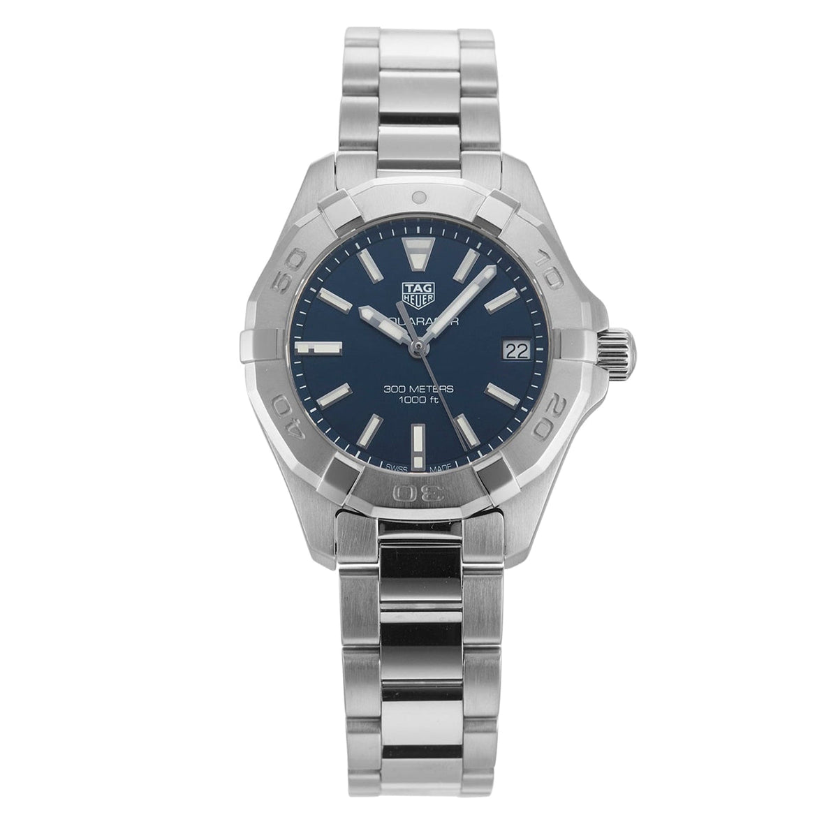  Shop Authentic Tag Heuer Aquaracer Blue Dial Watch for Women - WBD1312.BA0740 - Luxxuri