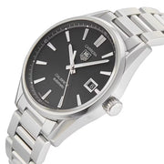  Shop Authentic Tag Heuer Carrera Automatic Black Dial Silver Steel Strap Watch for Men - WAR211A.BA0782 - Luxxuri