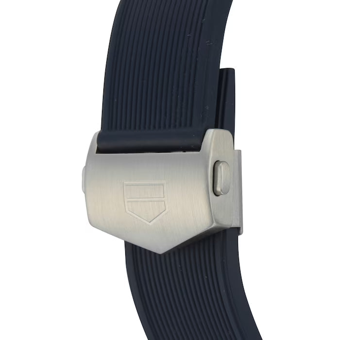  Shop Authentic Tag Heuer Aquaracer Quartz Blue Dial Blue Rubber Strap Watch for Men - WAY101C.FT6153 - Luxxuri