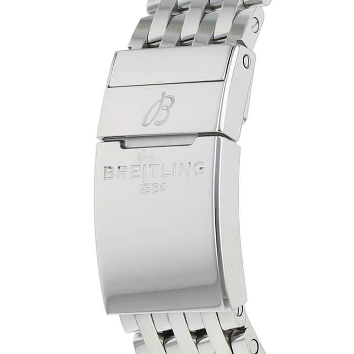  Shop Authentic Breitling Navitimer Automatic 41mm Blue Dial Silver Steel Strap Watch for Men - A17326161C1A1 - Luxxuri