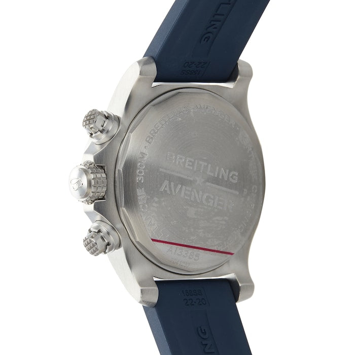  Shop Authentic Breitling Avenger Chronograph 43 Blue Dial Blue Nylon Strap Watch for Men - A13385101C1X1 - Luxxuri