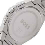  Shop Authentic Hugo Boss Steer Chronograph Blue Dial Silver Steel Strap Watch For Men - 1514048 - Luxxuri