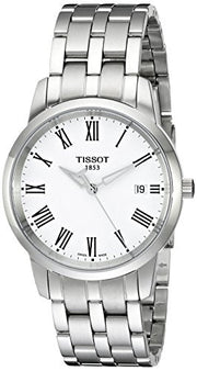  Shop Authentic Tissot T Classic Dream White Dial Silver Steel Strap Watch for Men - T033.410.11.013.01 - Luxxuri