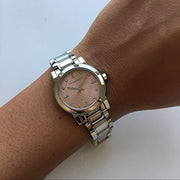  Shop Authentic Burberry The City Diamonds Pink Dial Silver Steel Strap Watch for Women - BU9223 - Luxxuri