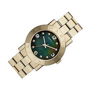  Shop Authentic Marc Jacobs Amy Green Dial Gold Steel Strap Watch for Women - MBM8619 - Luxxuri