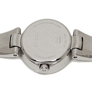  Shop Authentic Gucci Guccissima Quartz Silver Dial Silver Steel Strap Watch For Women - YA134502 - Luxxuri