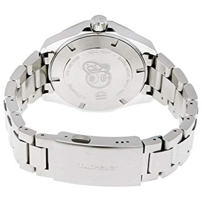  Shop Authentic Tag Heuer Aquaracer Calibre 5 Blue Dial Silver Steel Strap Watch for Men - WAY201B.BA0927 - Luxxuri